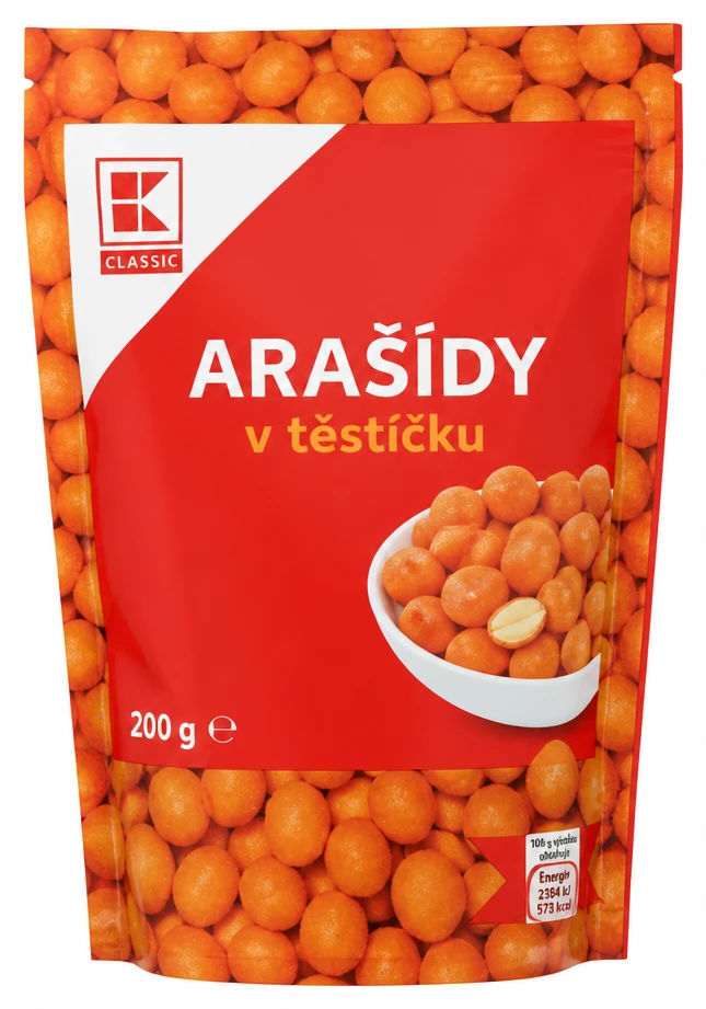 Arašídy v těstíčku