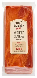 Anglická slanina v celku Řezníkův talíř