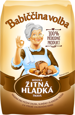 Babiččina Volba Mouka žitná chlebová