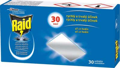 Raid elektrický suchý polštářek-náplň