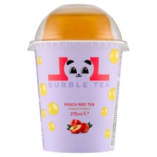 LOL Bubble Tea nealkoholický ochucený nápoj s příchutí broskve 275ml
