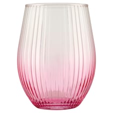 Růžová sklenice 620 ml