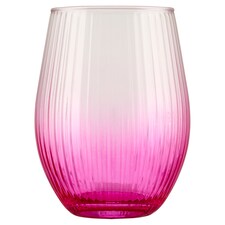 Růžová sklenice 620 ml