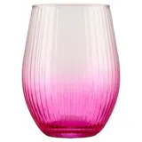 Růžová sklenice 620 ml