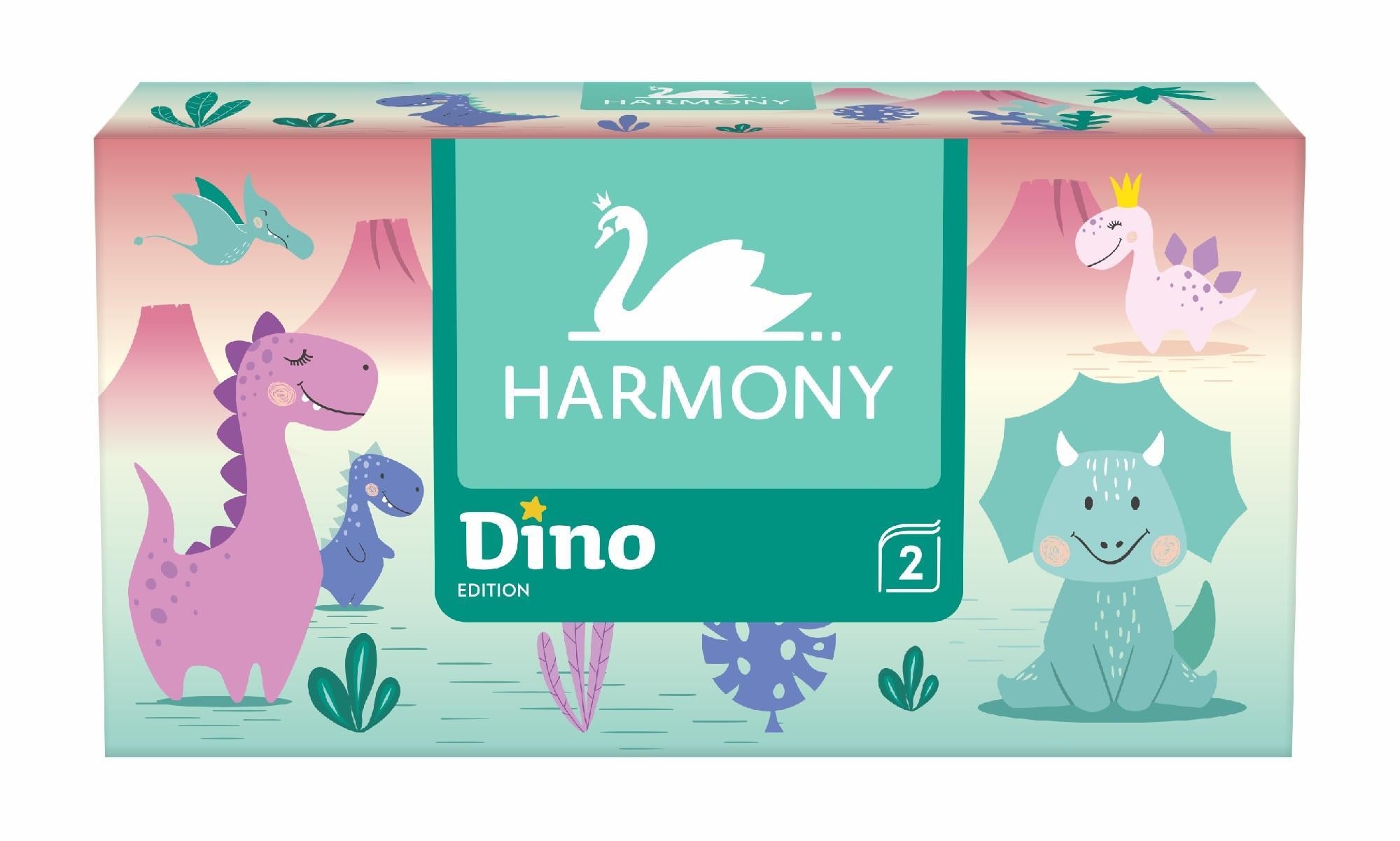 Harmony Dino kosmetické ubrousky 2vrstvé