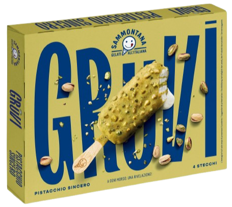 Sammontana Gruvi pistácie multipack nanuků (4×75 ml)