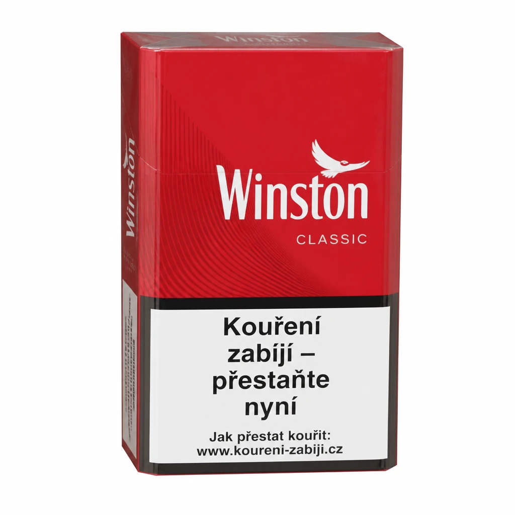 Winston Classic Red 100 bal. 8 krab. 27 ks kolek U 215 Kč VO cena