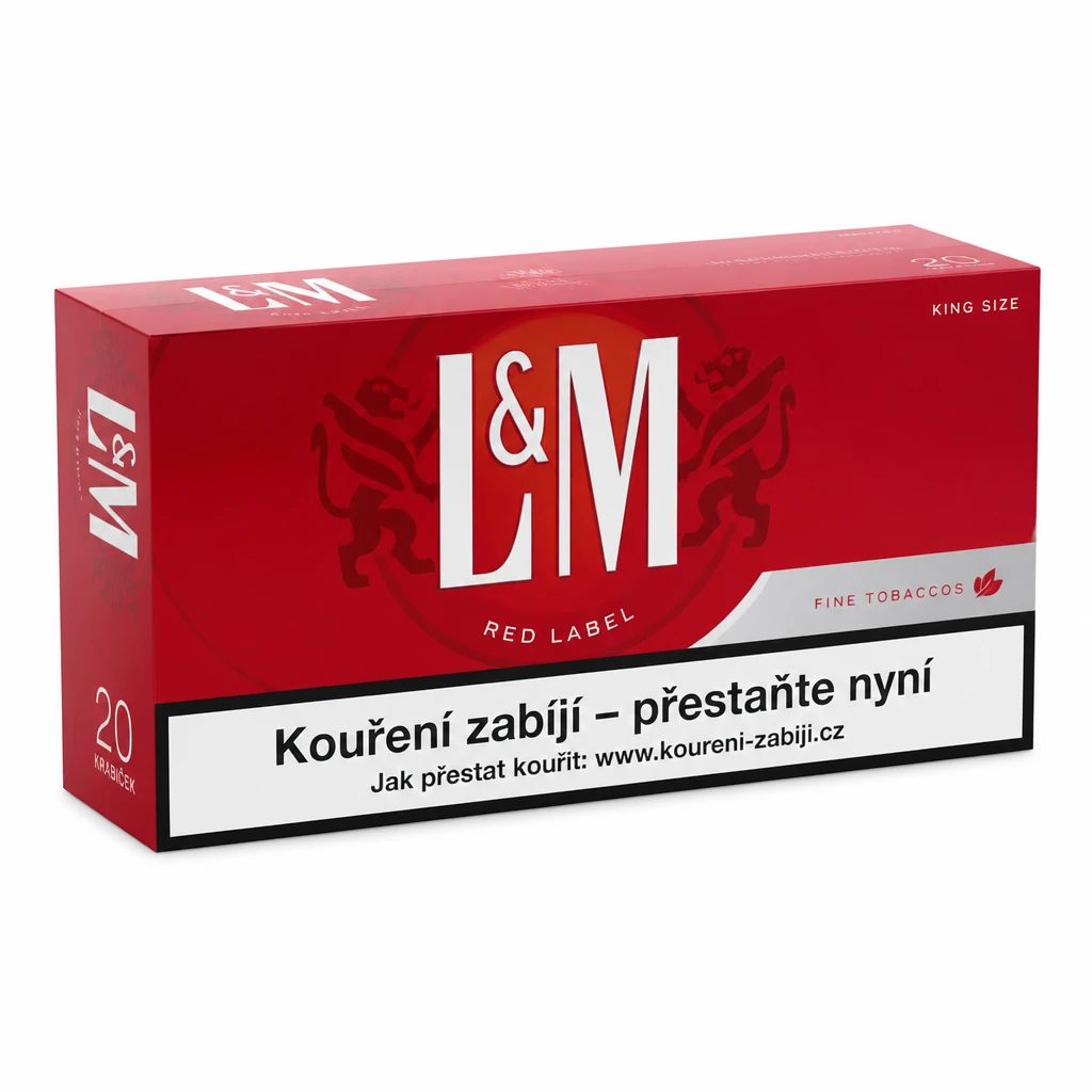 L&M Red Label RCB king size tvrdé bal. 10 krab. 20 ks kolek U 173 Kč VO cena