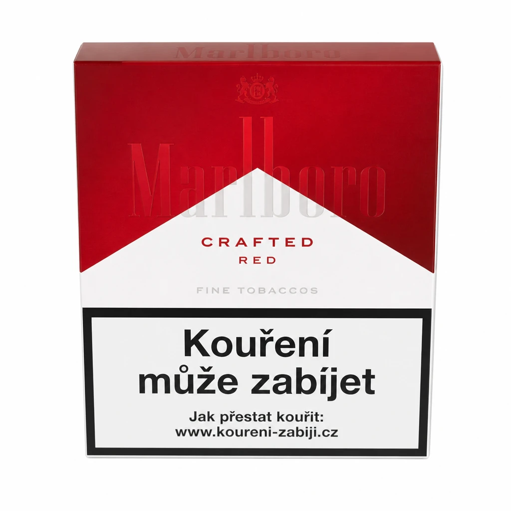 Marlboro Crafted Red Bom king size tvrdé bal. 8 krab. 28 ks kolek U 221 Kč VO cena