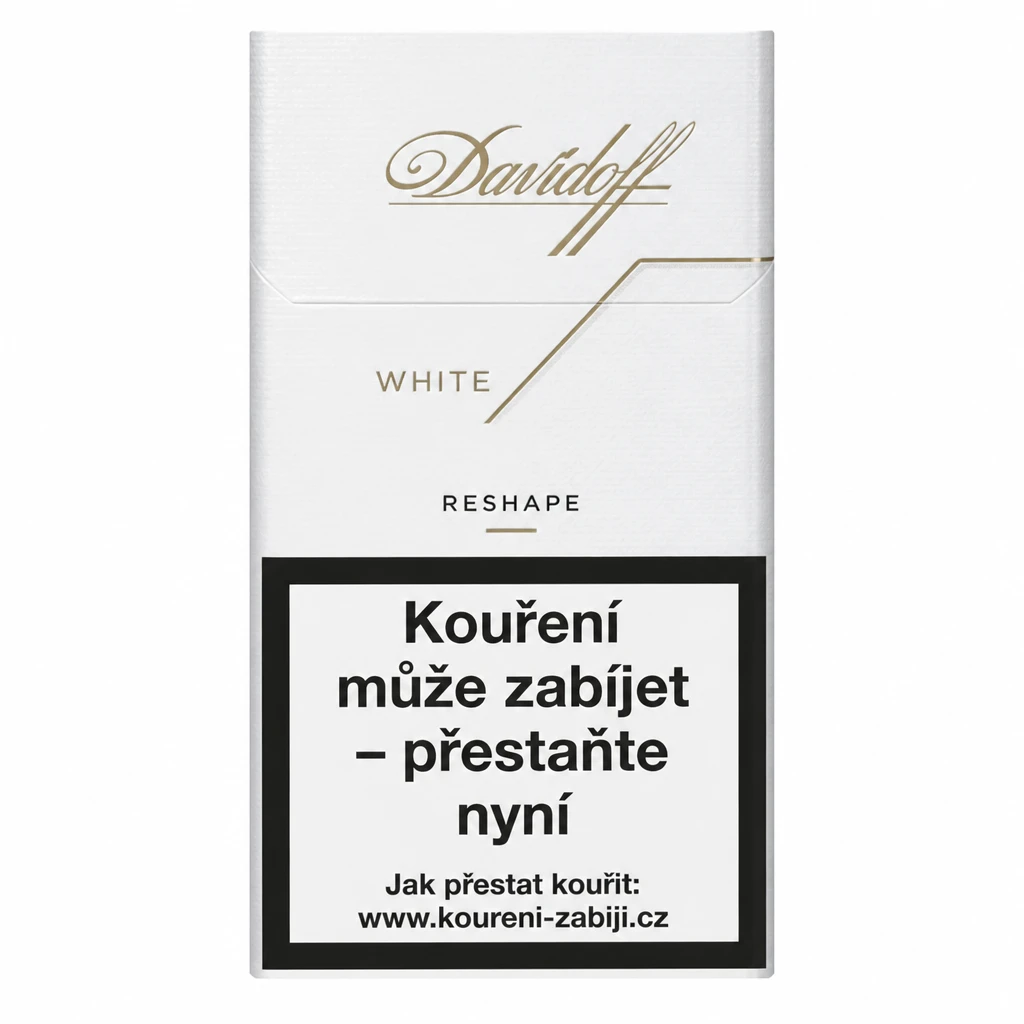 Davidoff White Reshape king size tvrdé bal. 10 krab. 20 ks kolek U 175 Kč VO cena