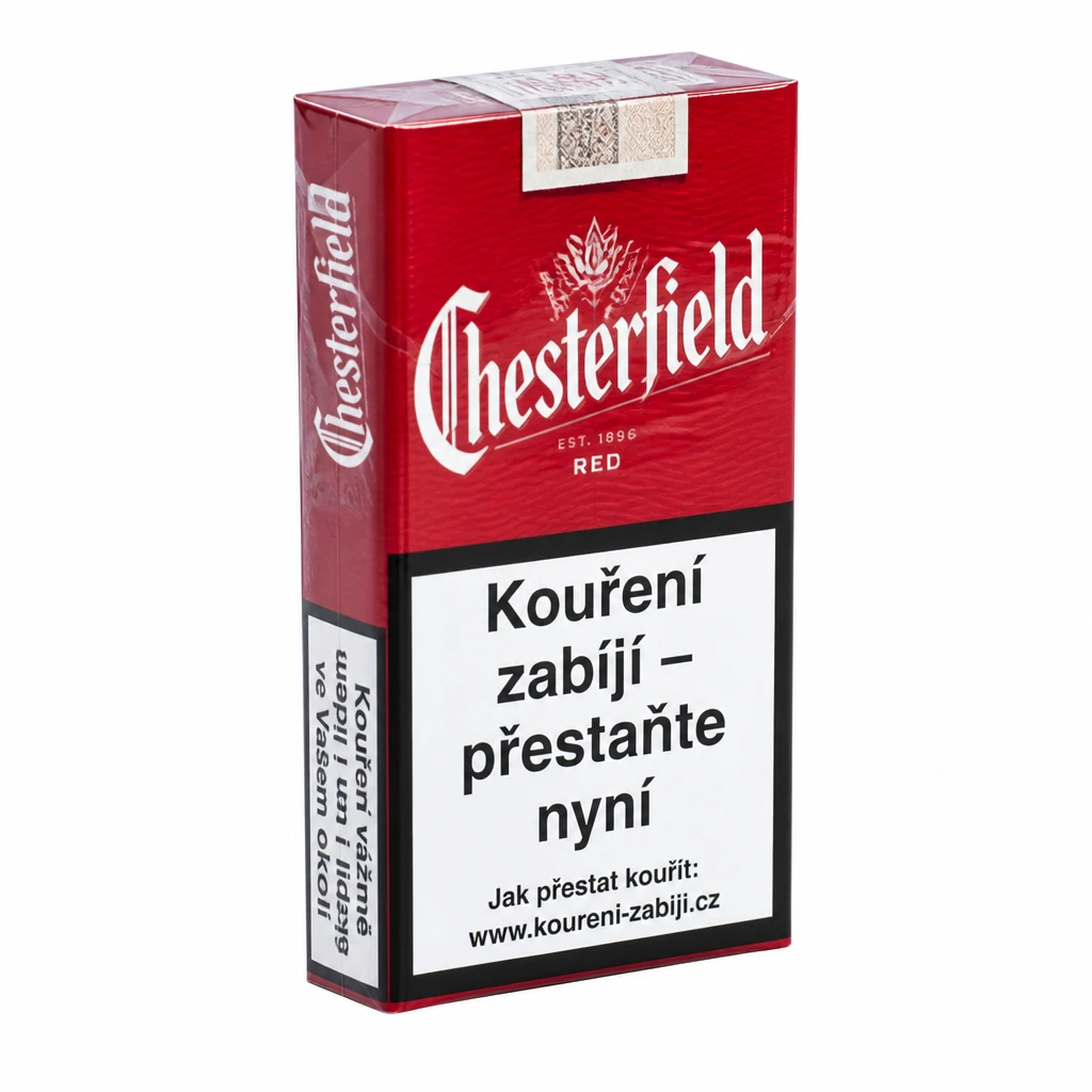 Chesterfield Red SOF regular size měkké bal. 10 krab. 20 ks kolek U 165 Kč VO cena
