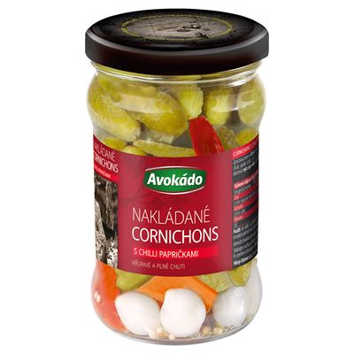 Avokádo Cornichons Chilli 300 g