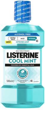 Listerine Cool Mint Intense bez alkoholu
