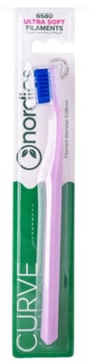 NORDICS Zubní kartáček Curve 6580 Ultra Soft Pink