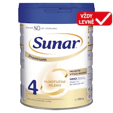 Sunar Premium 4 batolecí mléko 700g
