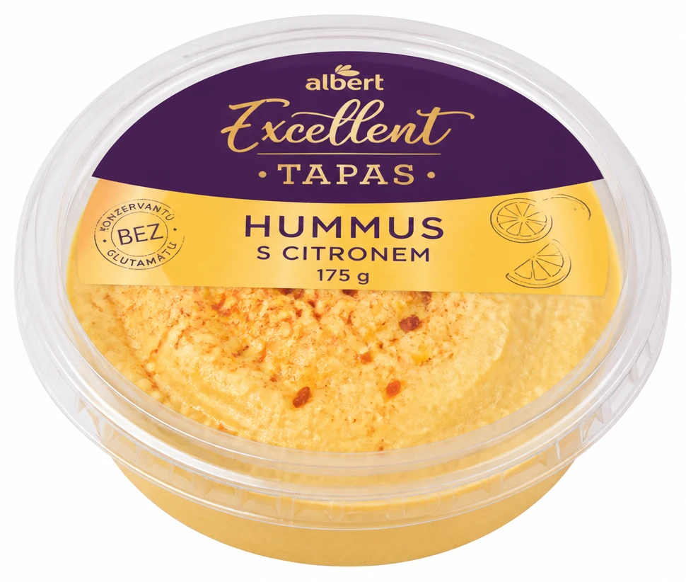 Hummus s citronem