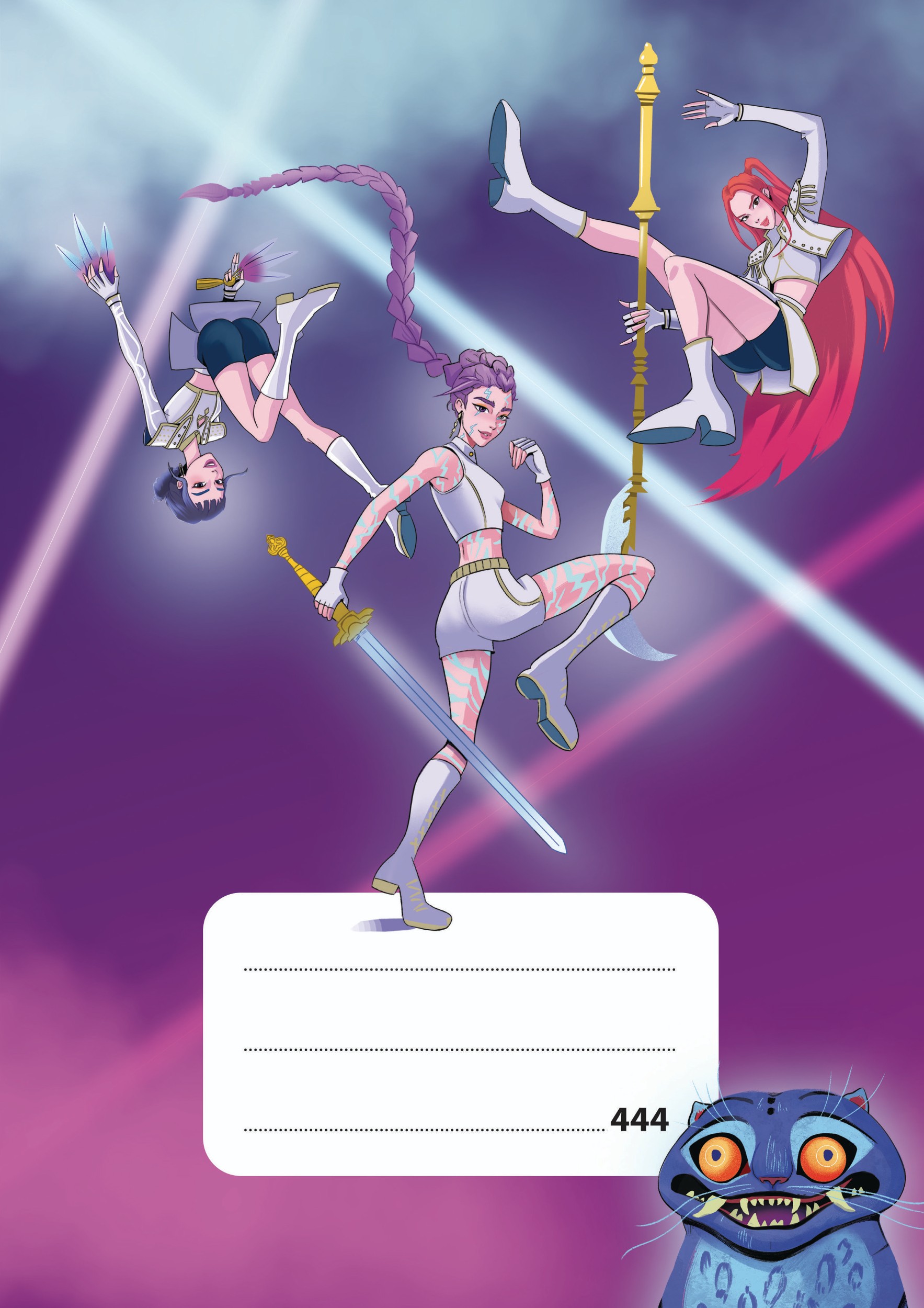 Školní sešit 444 (A4) K-pop