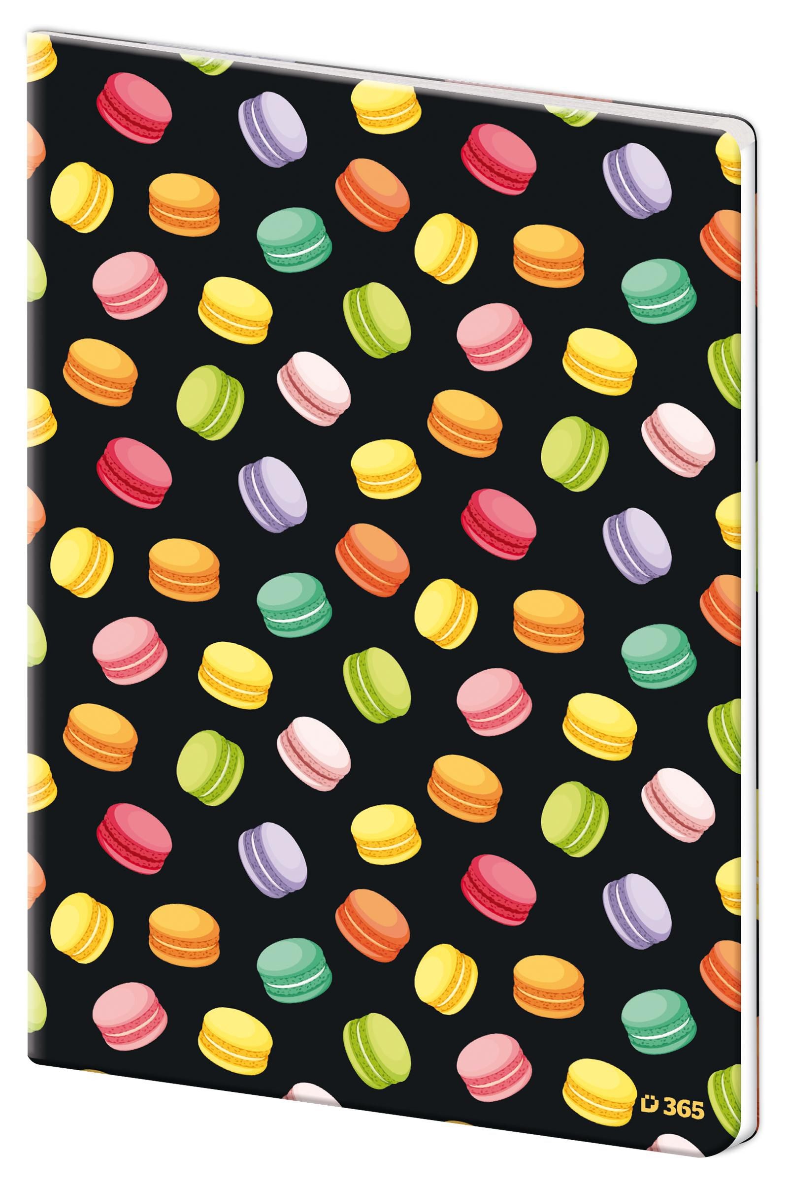 Stil 365 Sešit 444 plastové desky Macarons