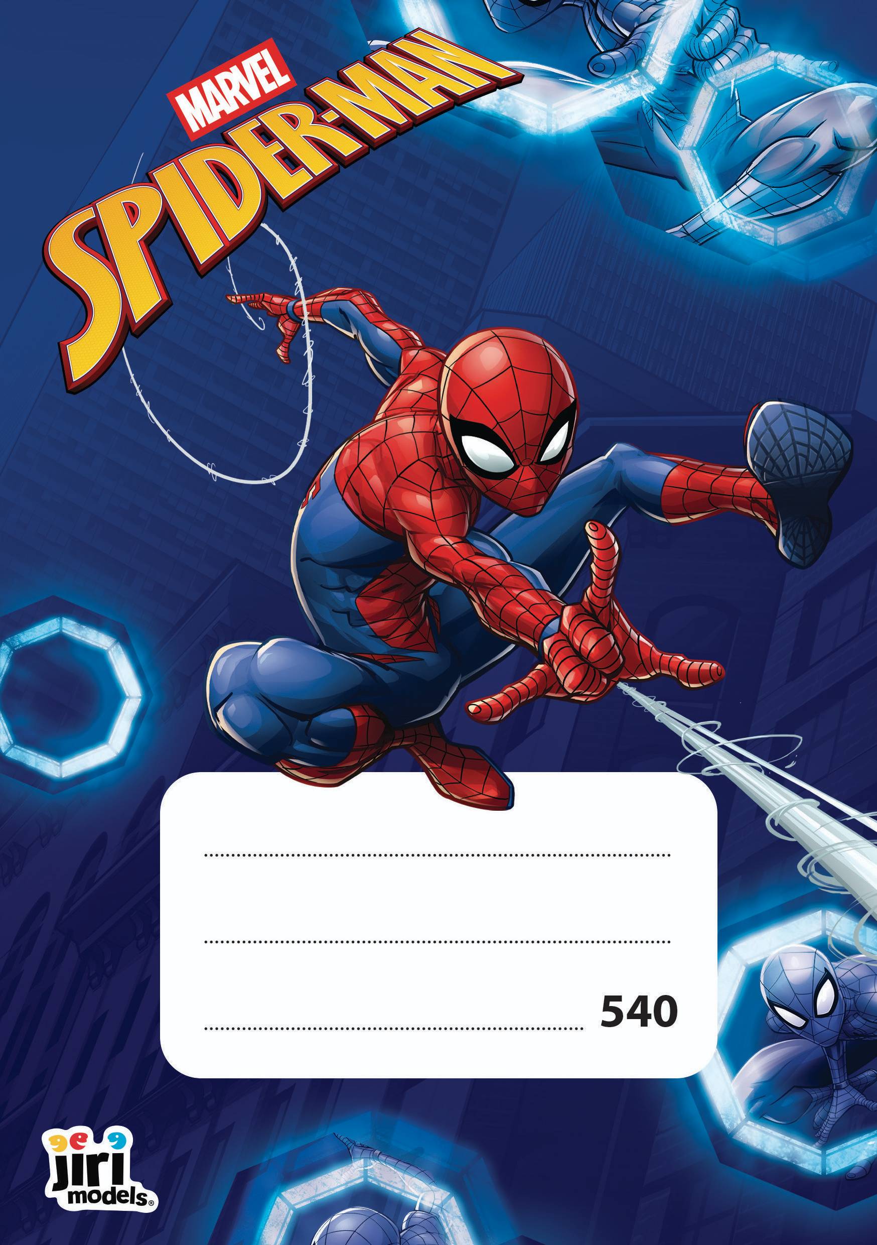 Školní sešit 540 (A5) Spiderman