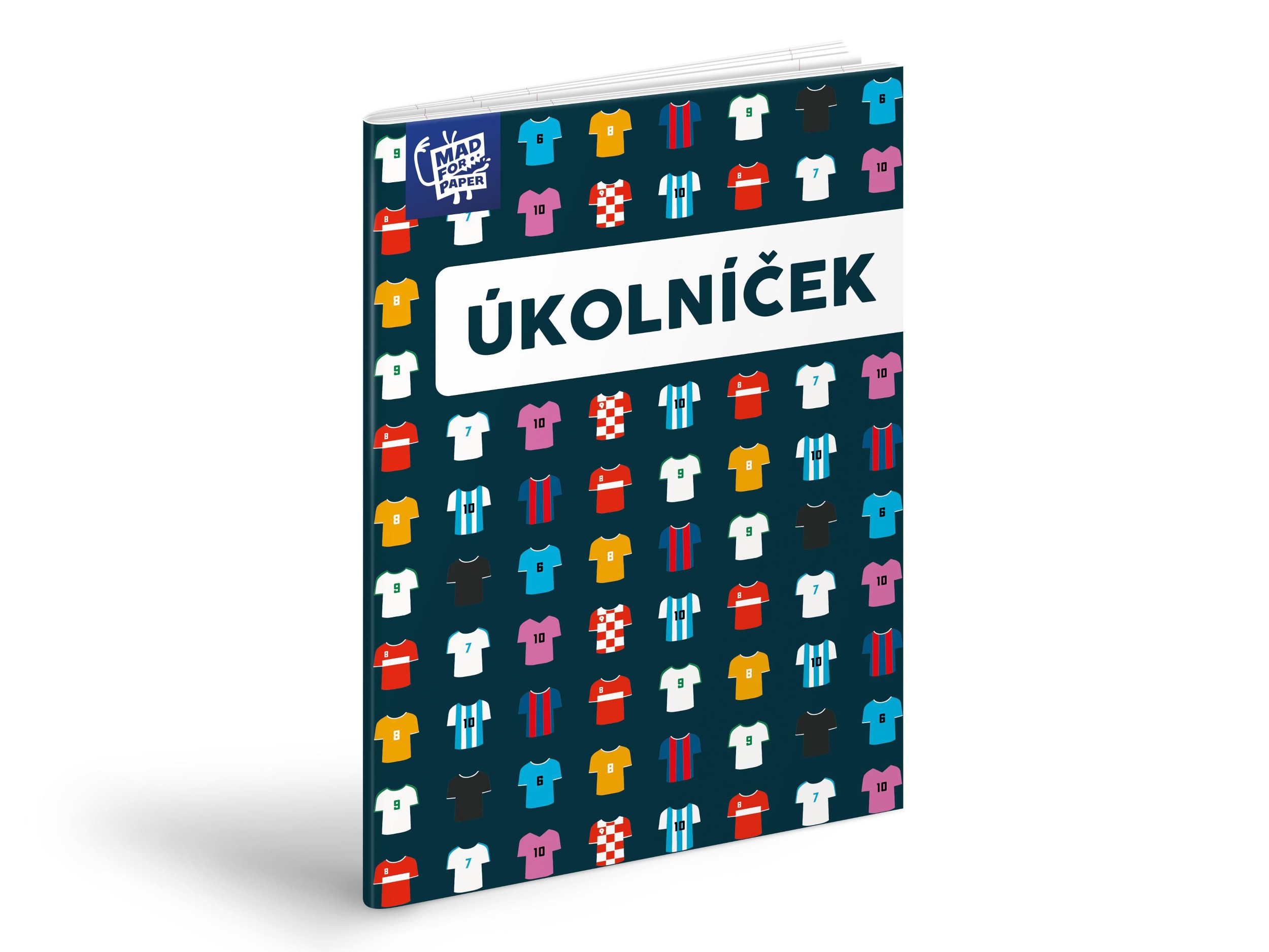 Úkolníček MFP A6 Fotbal dresy