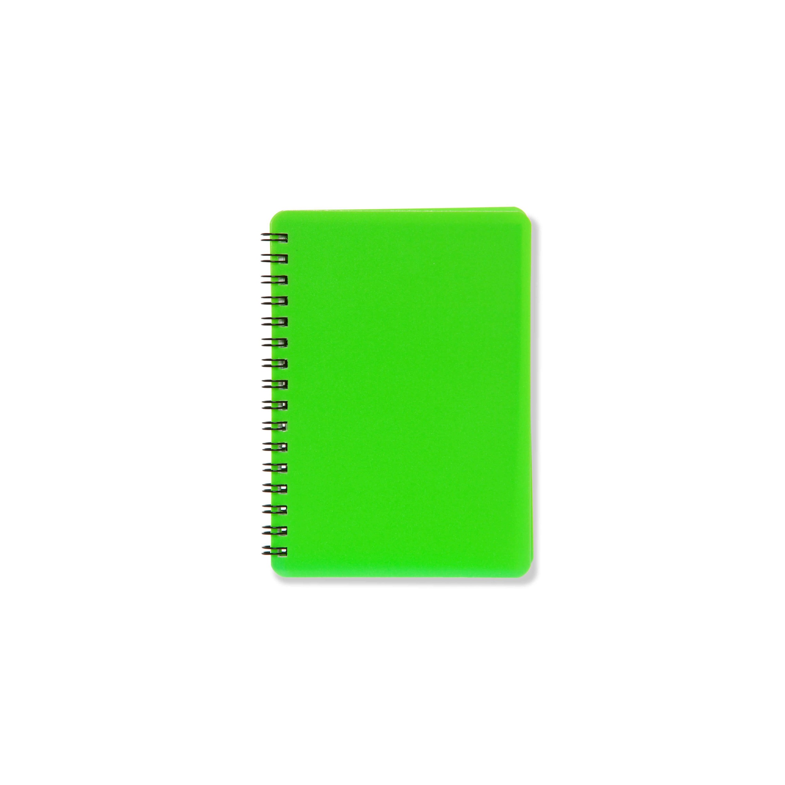 Bobo Plastic blok NEON zel. A6, linka, 60 l.