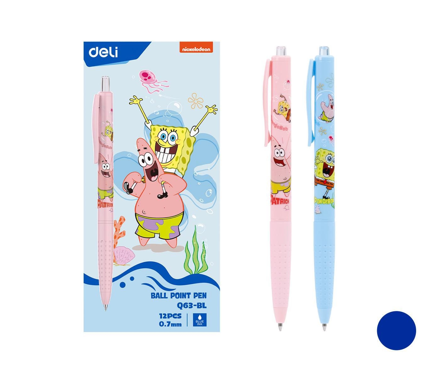 Deli Propiska SPONGEBOB EQ63-BL modrá