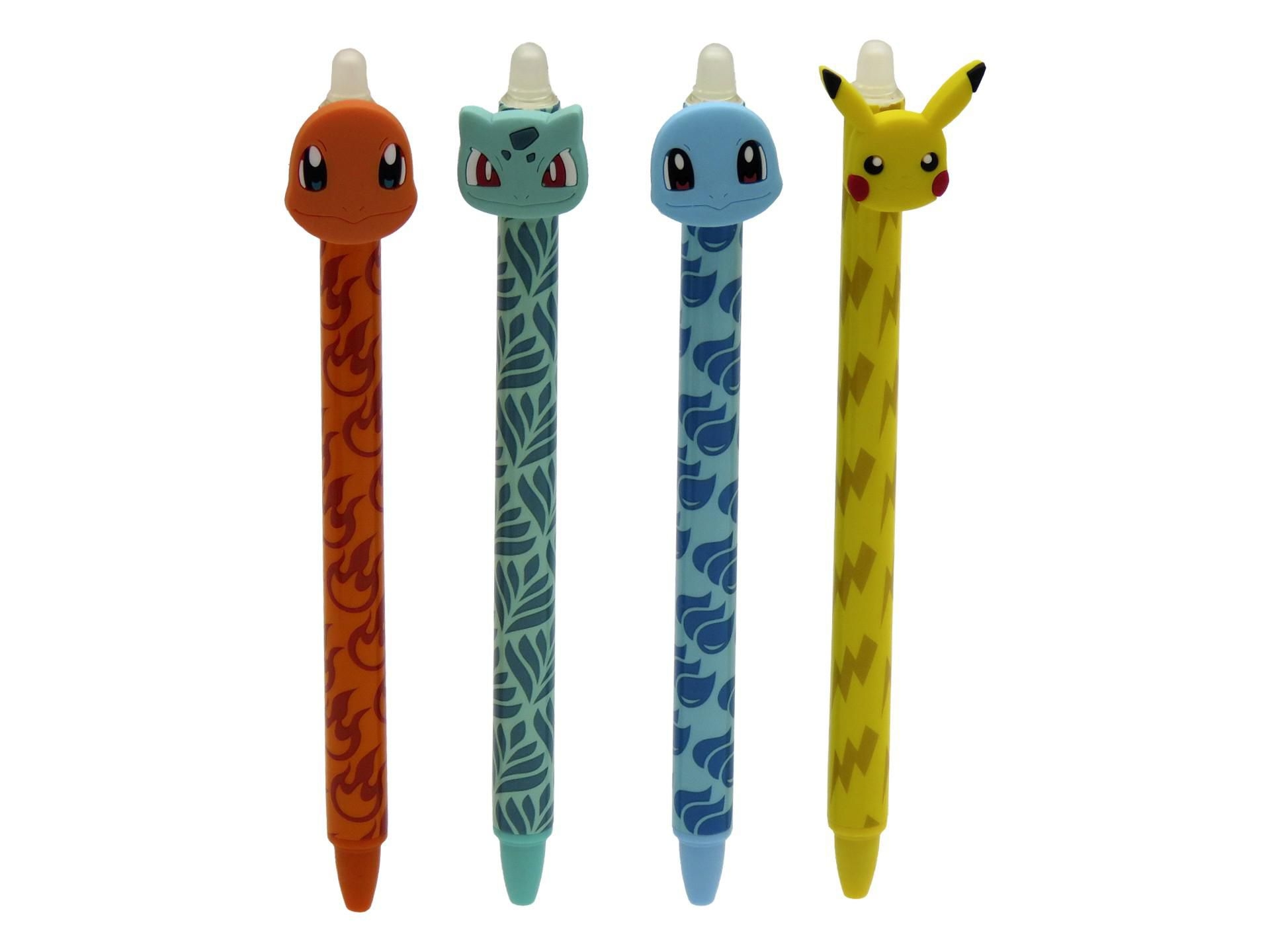 Pokémon gumovací pero DPL36, různé druhy