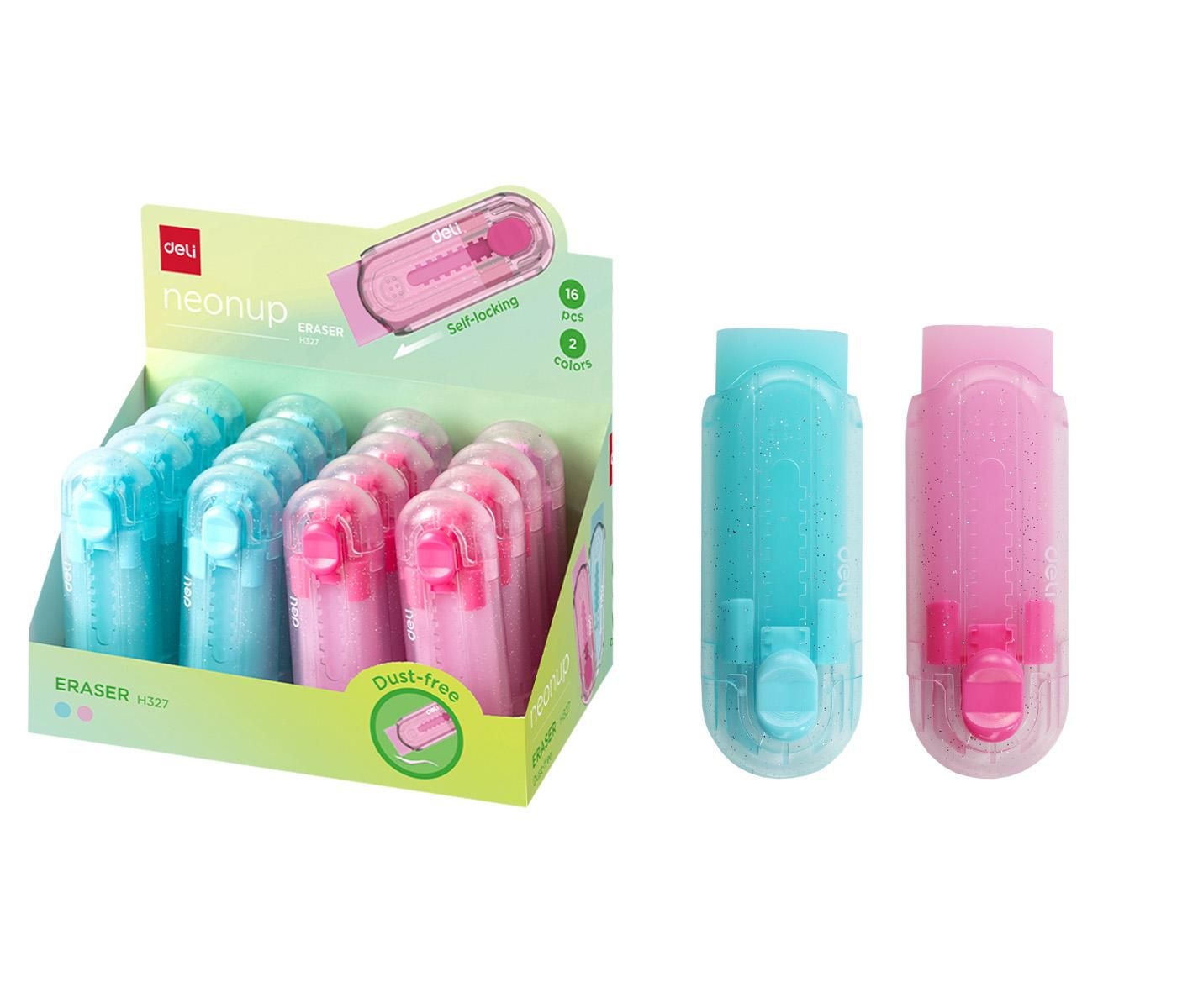 Deli Guma mazací NEONUP EH327, různé barvy