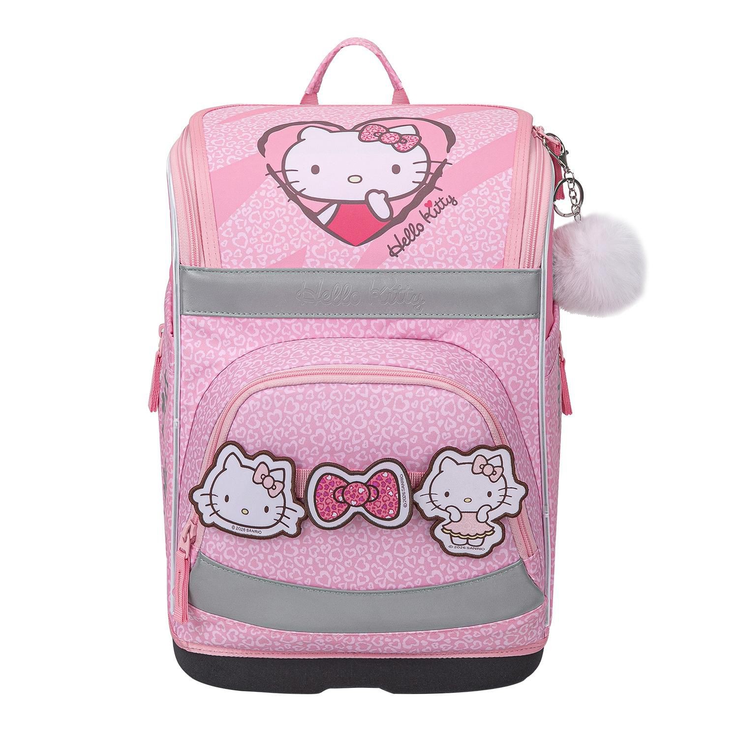 BAAGL Školní aktovka Zippy Plus Hello Kitty Sweet Leopard GRS