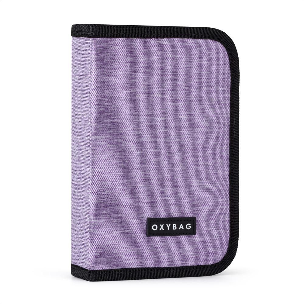 OXYBAG Penál 1 p. 2 ch,  UNICOLOR violet