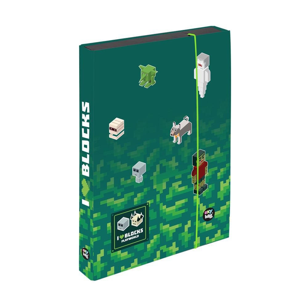 OXYBAG Box na sešity A4 Jum Playworld