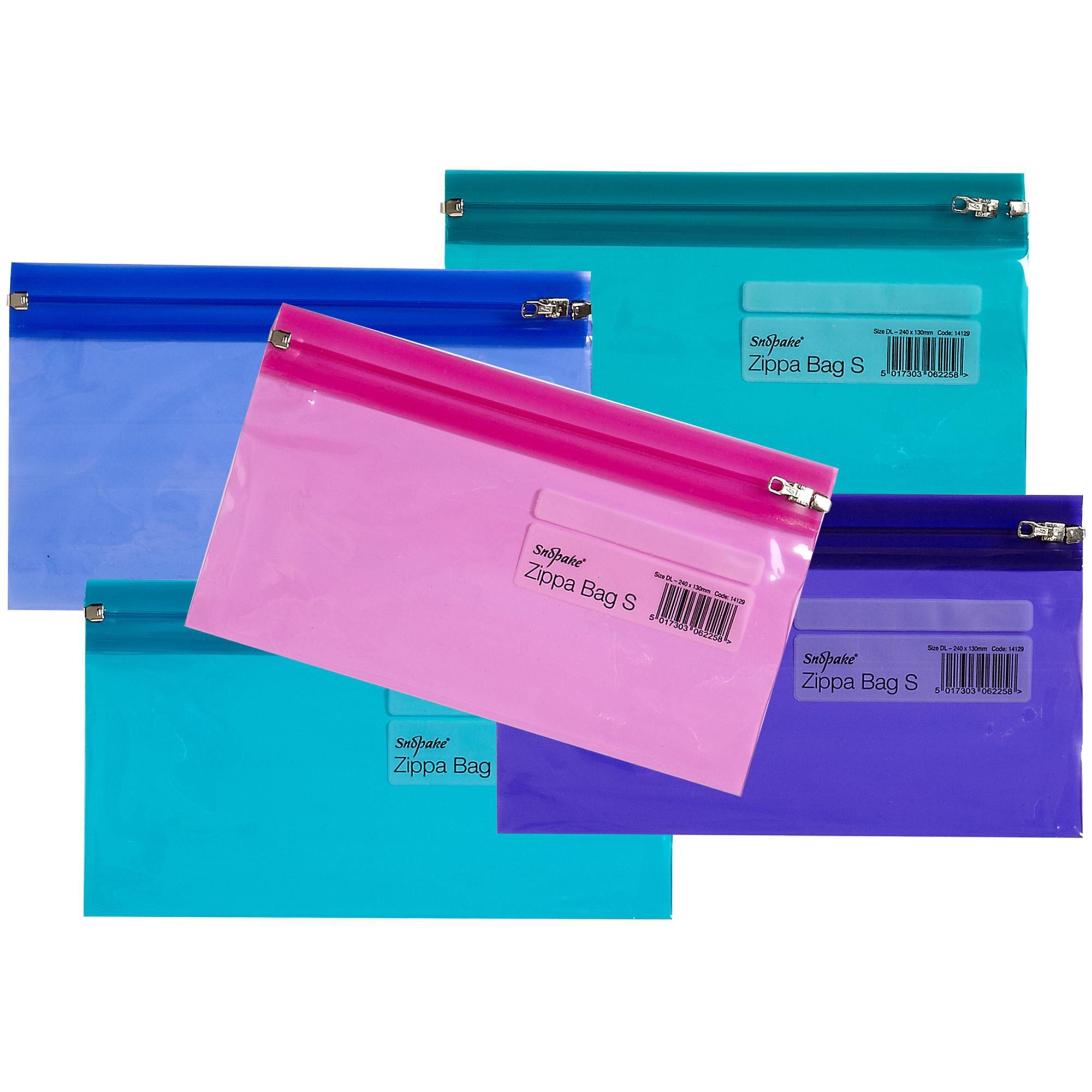 Snopake, Kapsa na zip Zippa-Bag S, DL, electra, mix barev