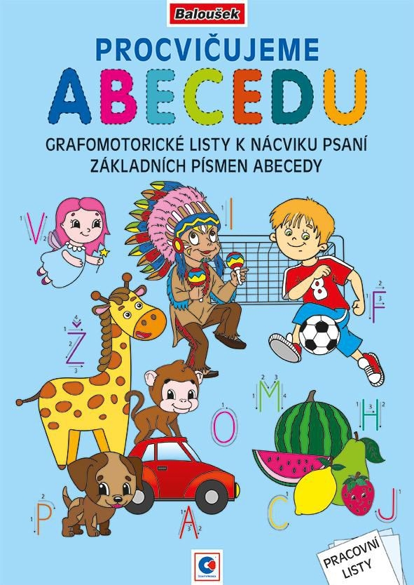 Baloušek - Pracovní listy A4 - Procvičujeme abecedu