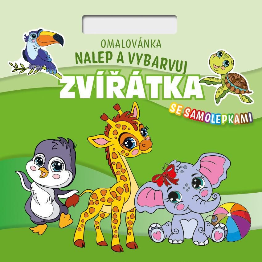 Baloušek - Nalepuj a vybarvuj - Zvířátka