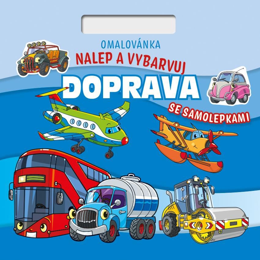 Baloušek - Nalepuj a vybarvuj - Doprava