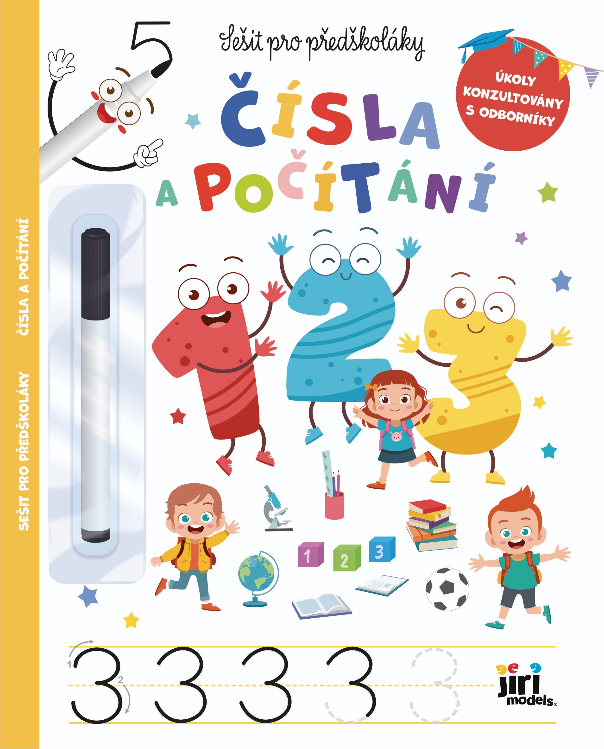 Sešit pro předškoláky Čísla a počítání