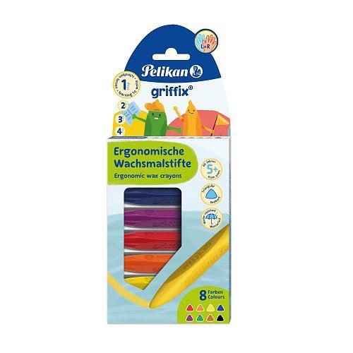 Pelikan Voskovky Grif., 8ks /BL