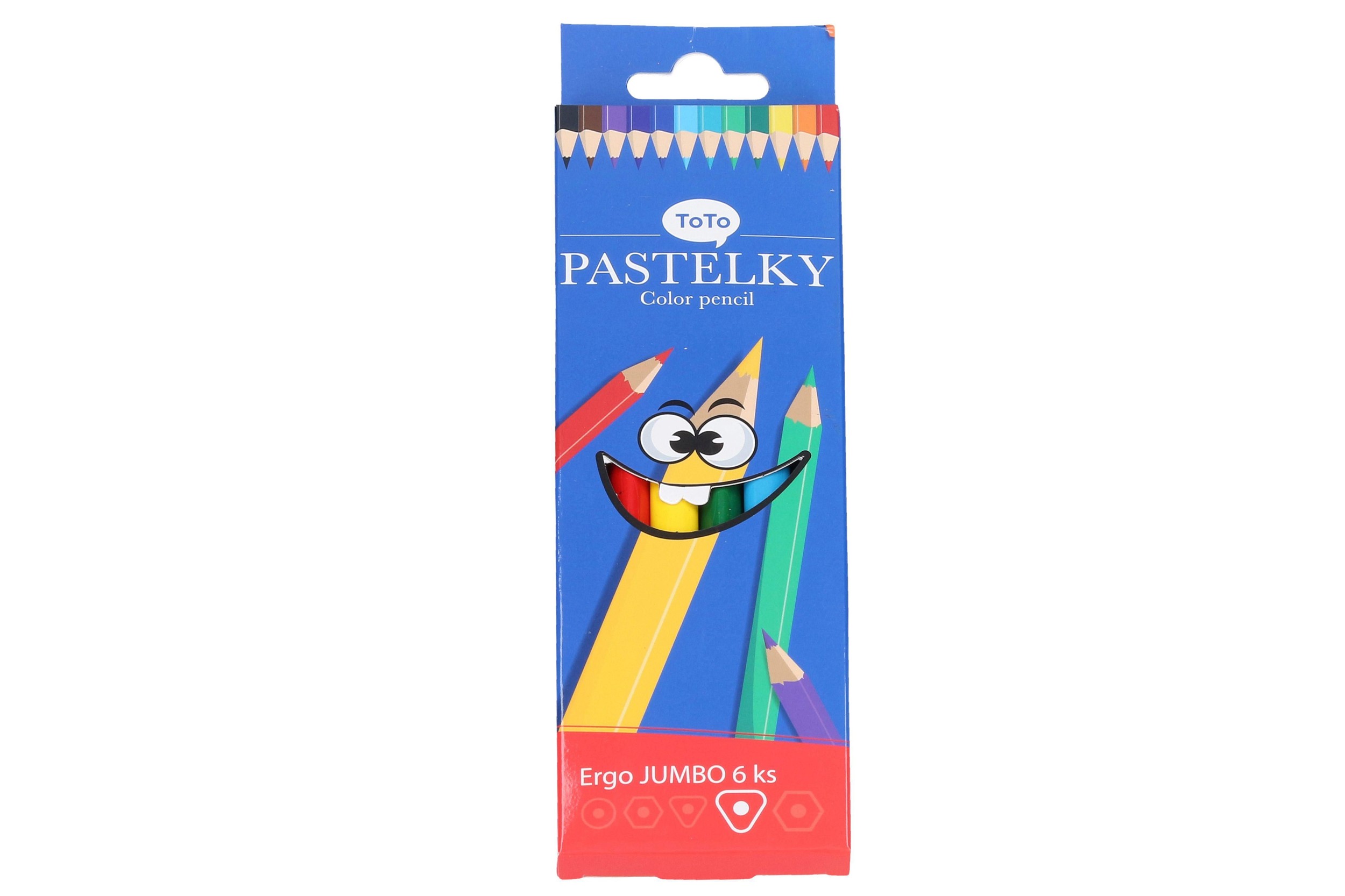 Wiky Pastelky Jumbo ERGO 6 ks