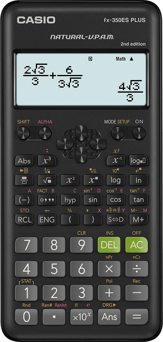Casio Kalkulačka FX 350 ES PLUS 2E