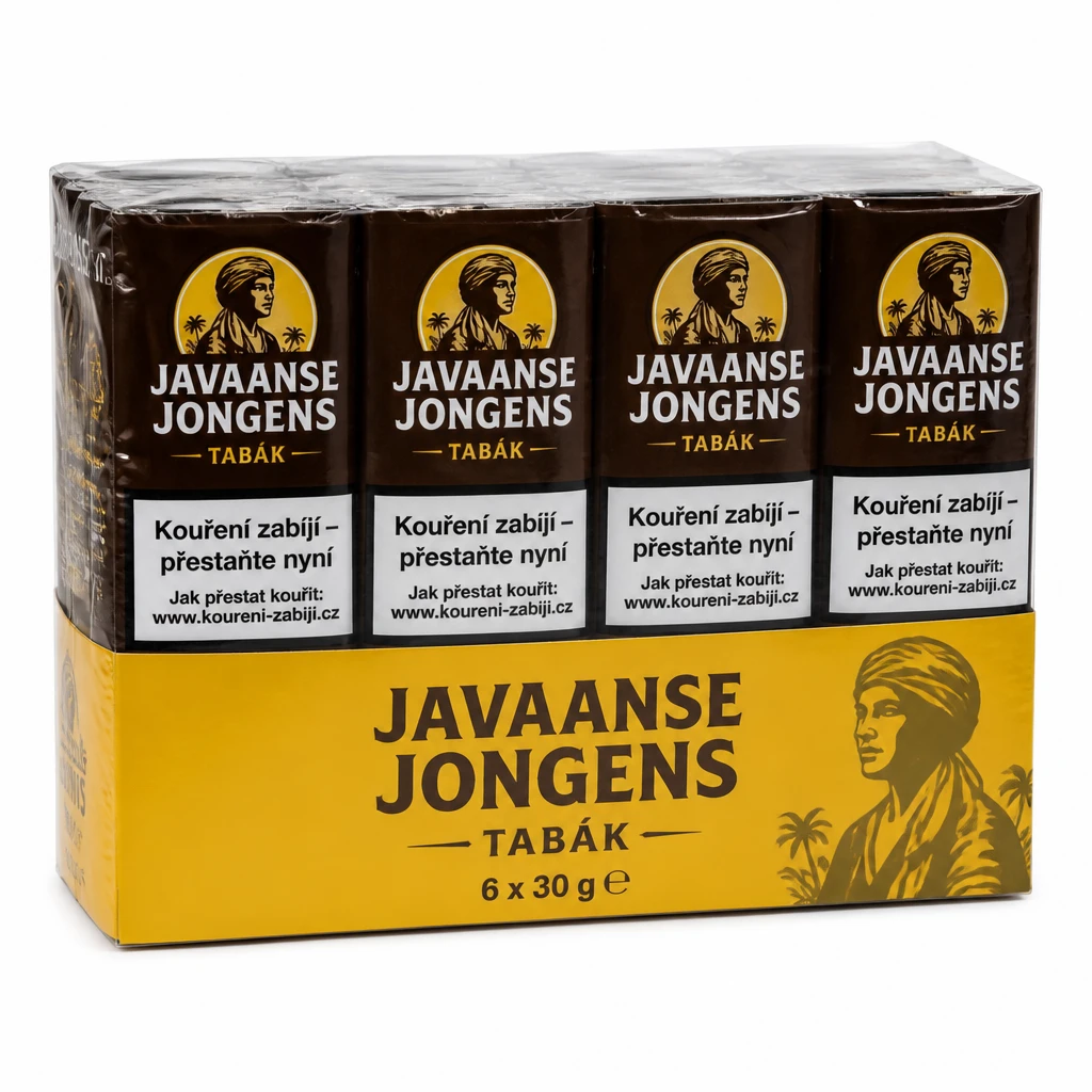 JAVAANSE JONGENS Classic R Tabák 6 x 30 g