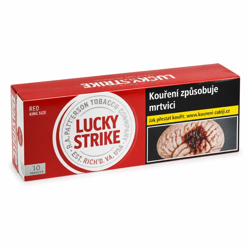LUCKY STRIKE SC Red king size měkké bal. 10 krab. 20 ks kolek U 171 Kč VO cena