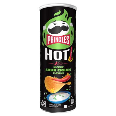PRINGLES 160G HOT SMETANA