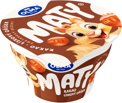 Olma Maty smetanový s oříšky