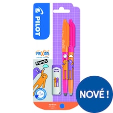 Pilot Frixion Ball Friends Clouds Friends modré pero X2 0,7 mm 2 ks + guma