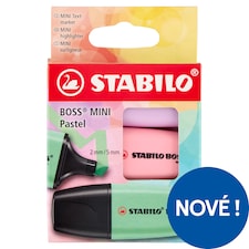 Stabilo Boss Mini pastel sada zvýrazňovačů 3 ks