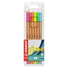 Stabilo Point 88 Popisovače neon 6 ks