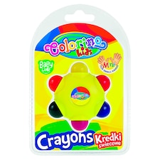 Colorino Kids Hvězdicové pastelky 6 ks