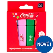 Coca-Cola Zvýrazňovače 4 ks
