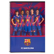 FCB Spirálový zápisník A4 80 stran