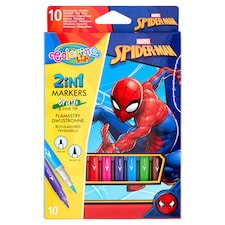 Colorino Kids Marvel Spider-Man 2in1 fixy 10 ks